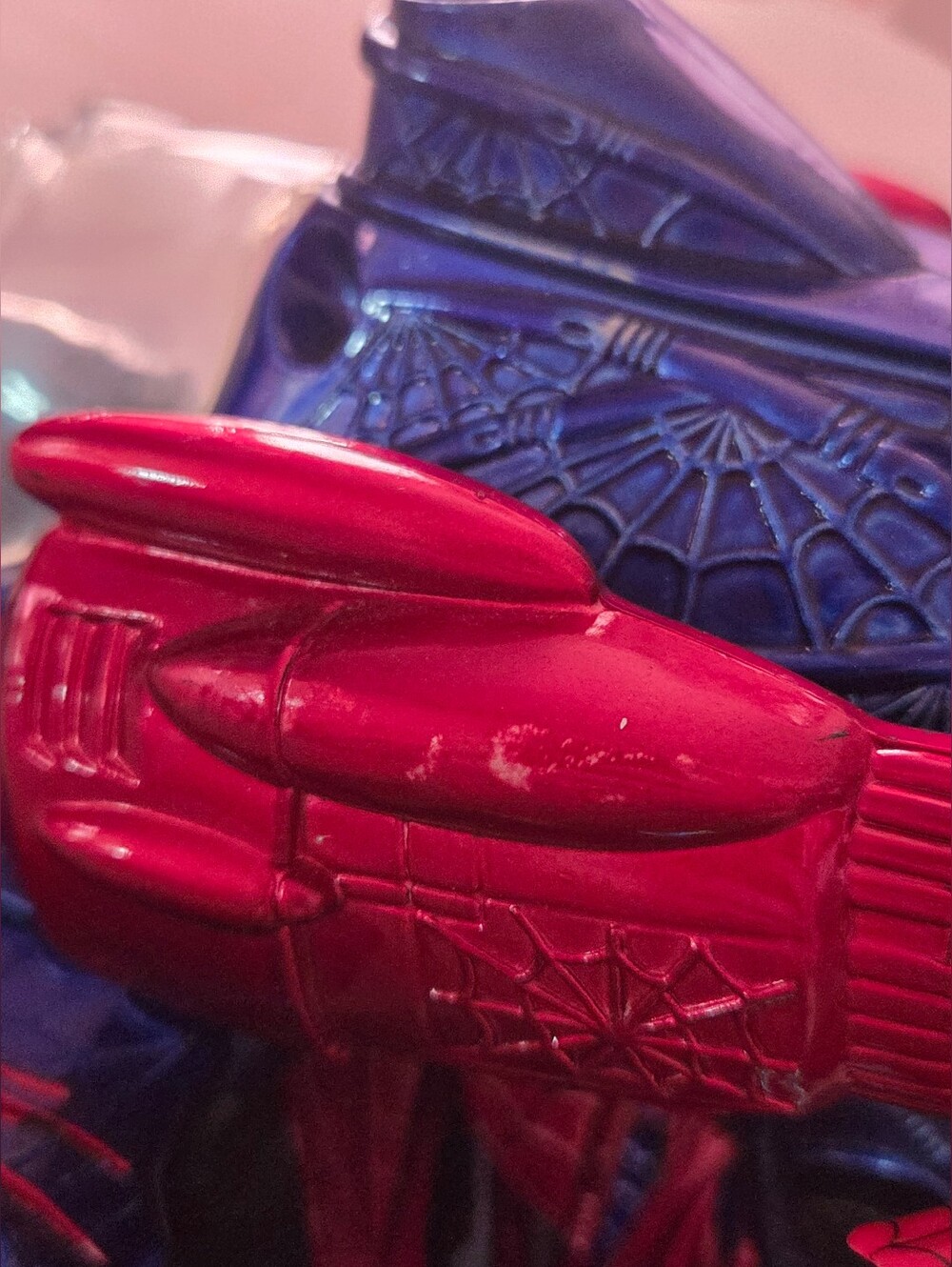 Spidey Web Copter Rare 2003 Toy Biz With 1992 Spiderman Action Figure - Picture 15 of 16